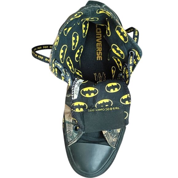 Converse Chuck Taylor Men’s DC Batman Comics Canvas Sneakers Size 6 US - Picture 9 of 11